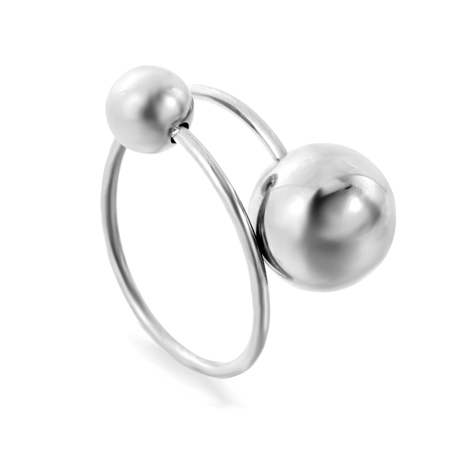 Anillo Orb Open Design con fusión en Oro 18K