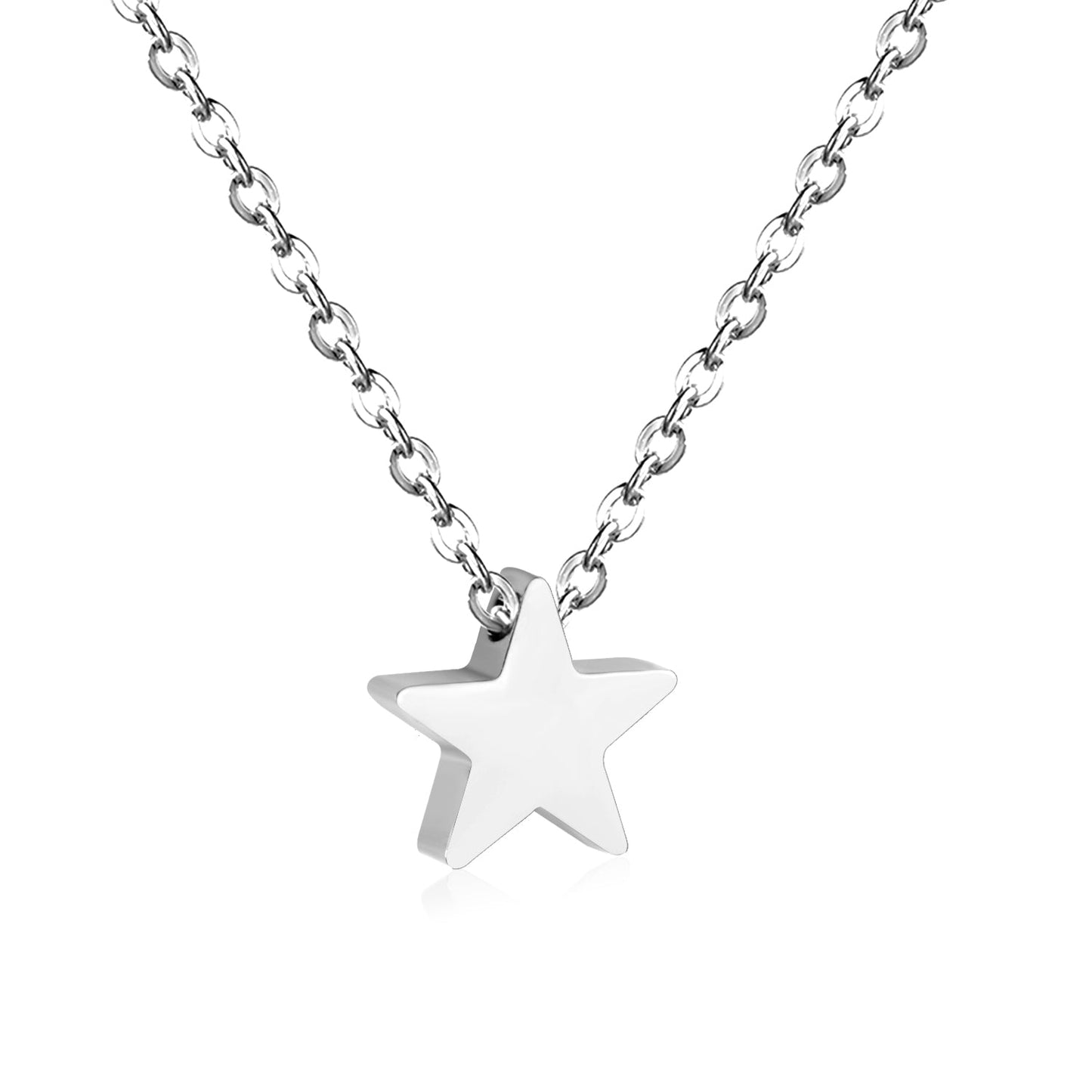 Collar Stella Glossy con fusión en Oro 18K