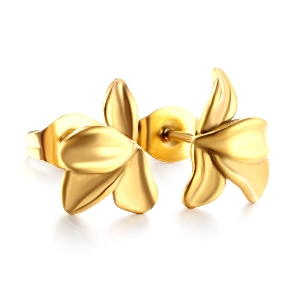 Pendientes Half-side Flower