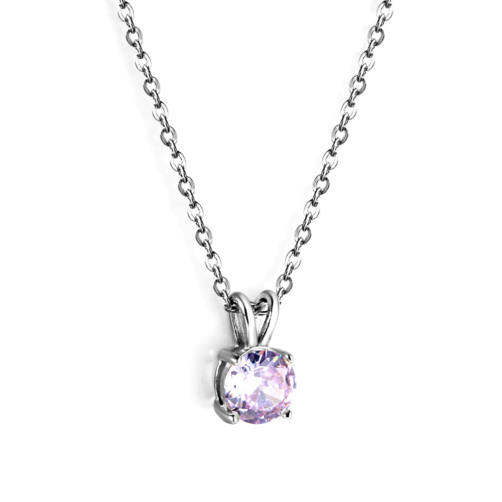 Collar Piedra Eterna con fusión en Oro 18K