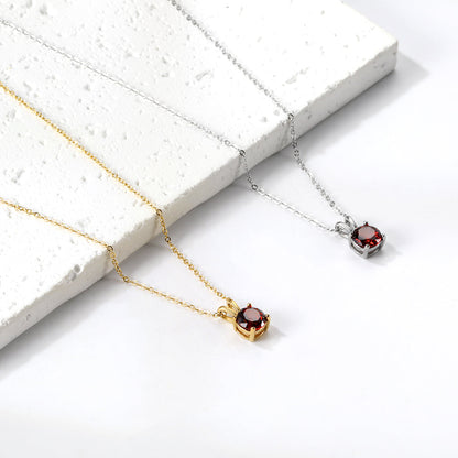 Collar Piedra Eterna con fusión en Oro 18K