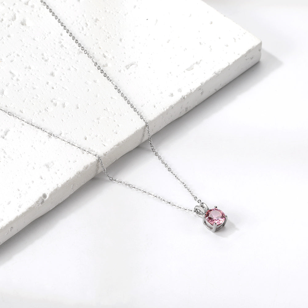 Collar Piedra Eterna con fusión en Oro 18K