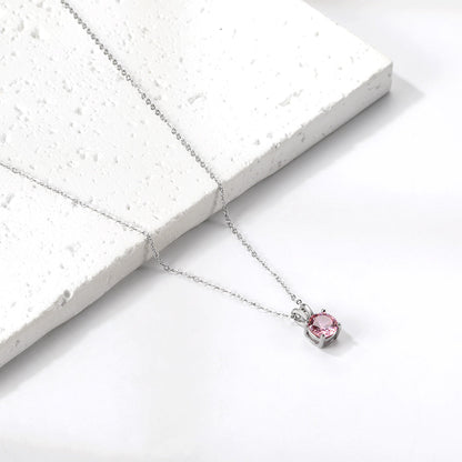 Collar Piedra Eterna con fusión en Oro 18K