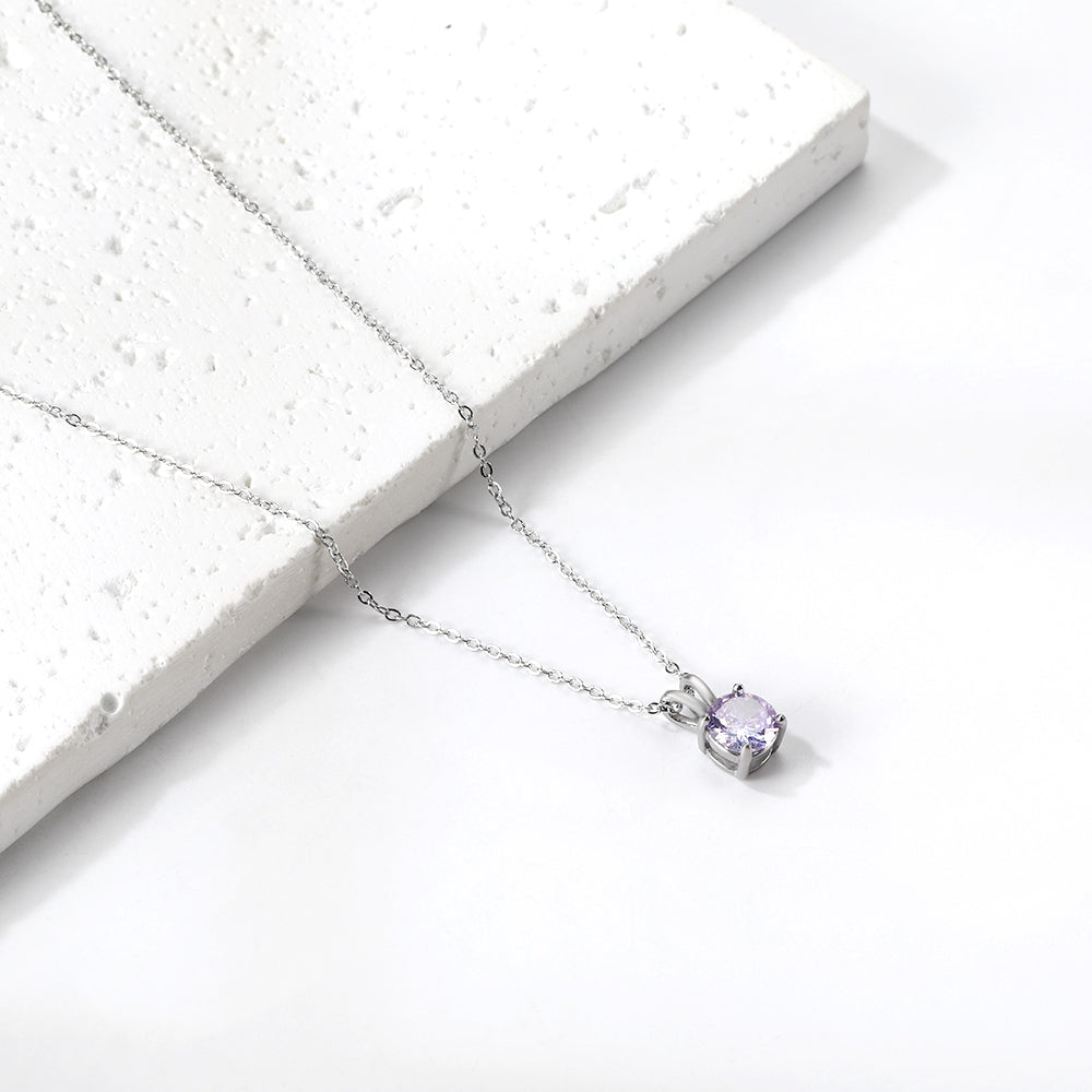 Collar Piedra Eterna con fusión en Oro 18K