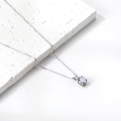Collar Piedra Eterna con fusión en Oro 18K