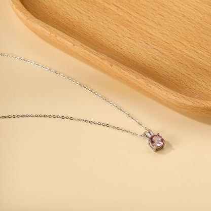 Collar Piedra Eterna con fusión en Oro 18K