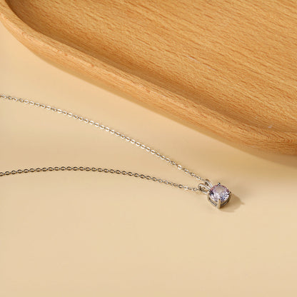 Collar Piedra Eterna con fusión en Oro 18K