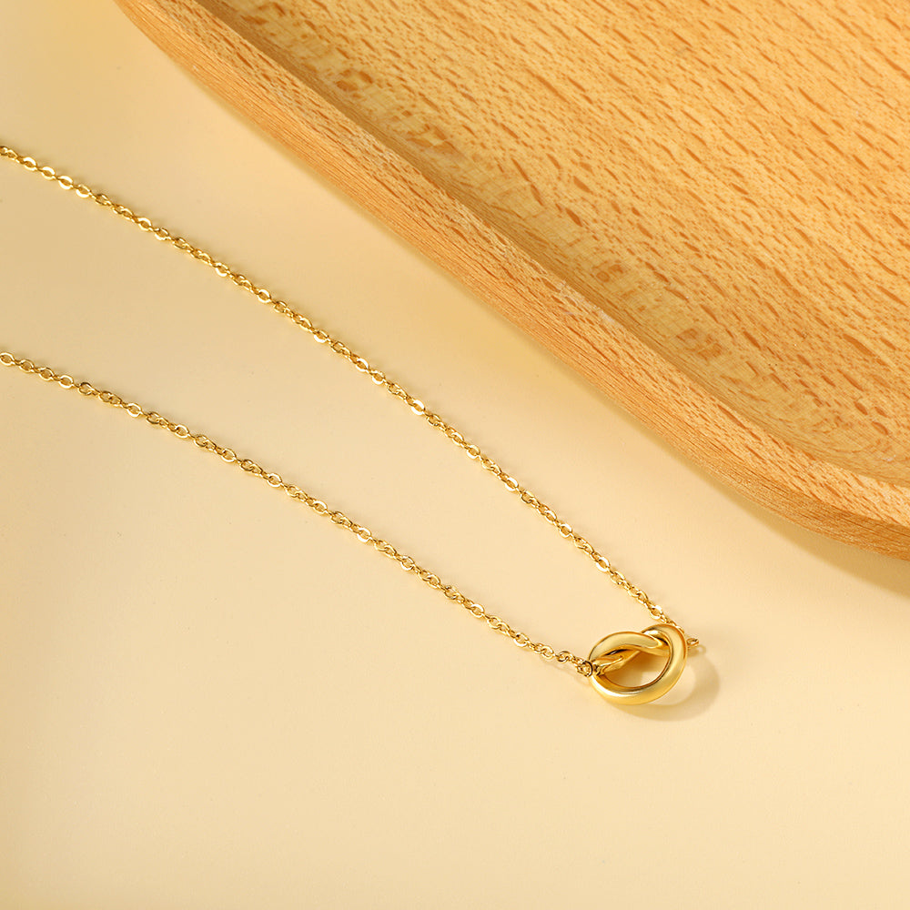 Collar Rope Clasp New Year con fusión en Oro 18K