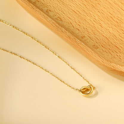 Collar Rope Clasp New Year con fusión en Oro 18K