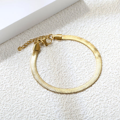 Pulsera Seda con fusión en Oro 18K