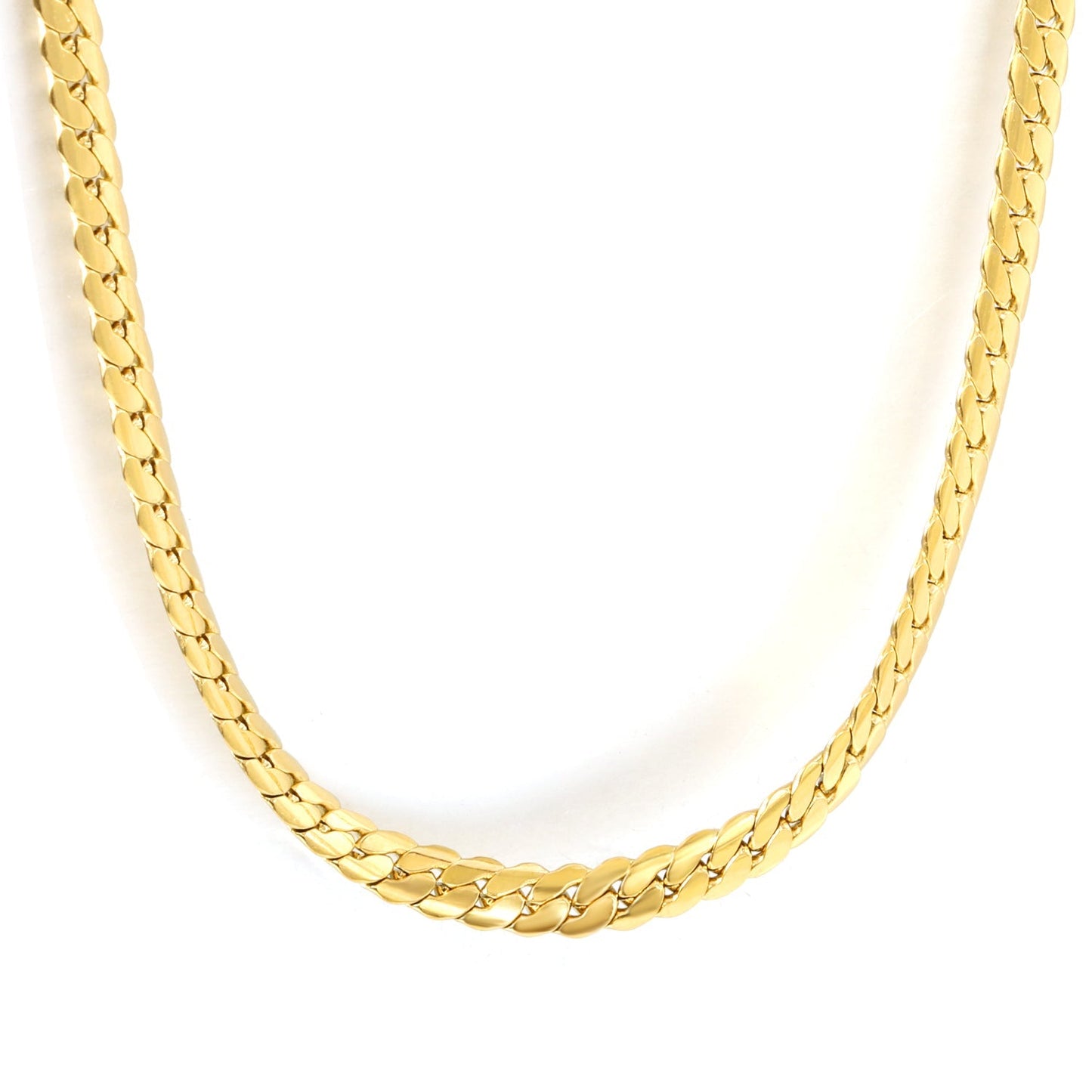 Collar Braided Double Strand con fusión en Oro 18K