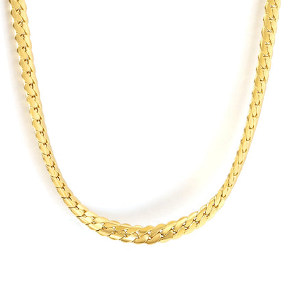 Collar Braided Double Strand con fusión en Oro 18K