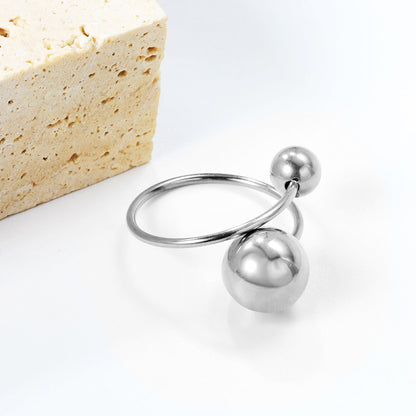 Anillo Orb Open Design con fusión en Oro 18K
