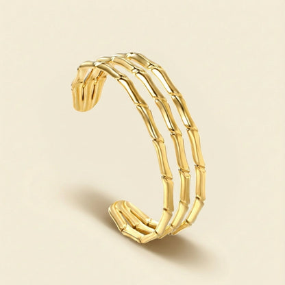 Brazalete Wide Open Gold