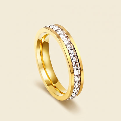 Anillo Latest Design 18K con fusión en Oro 18K