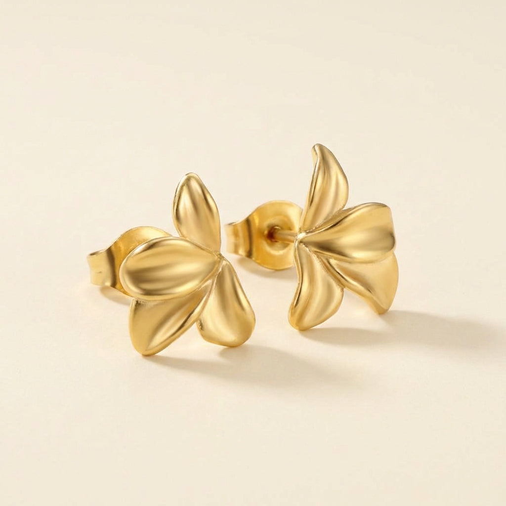 Pendientes Half-side Flower