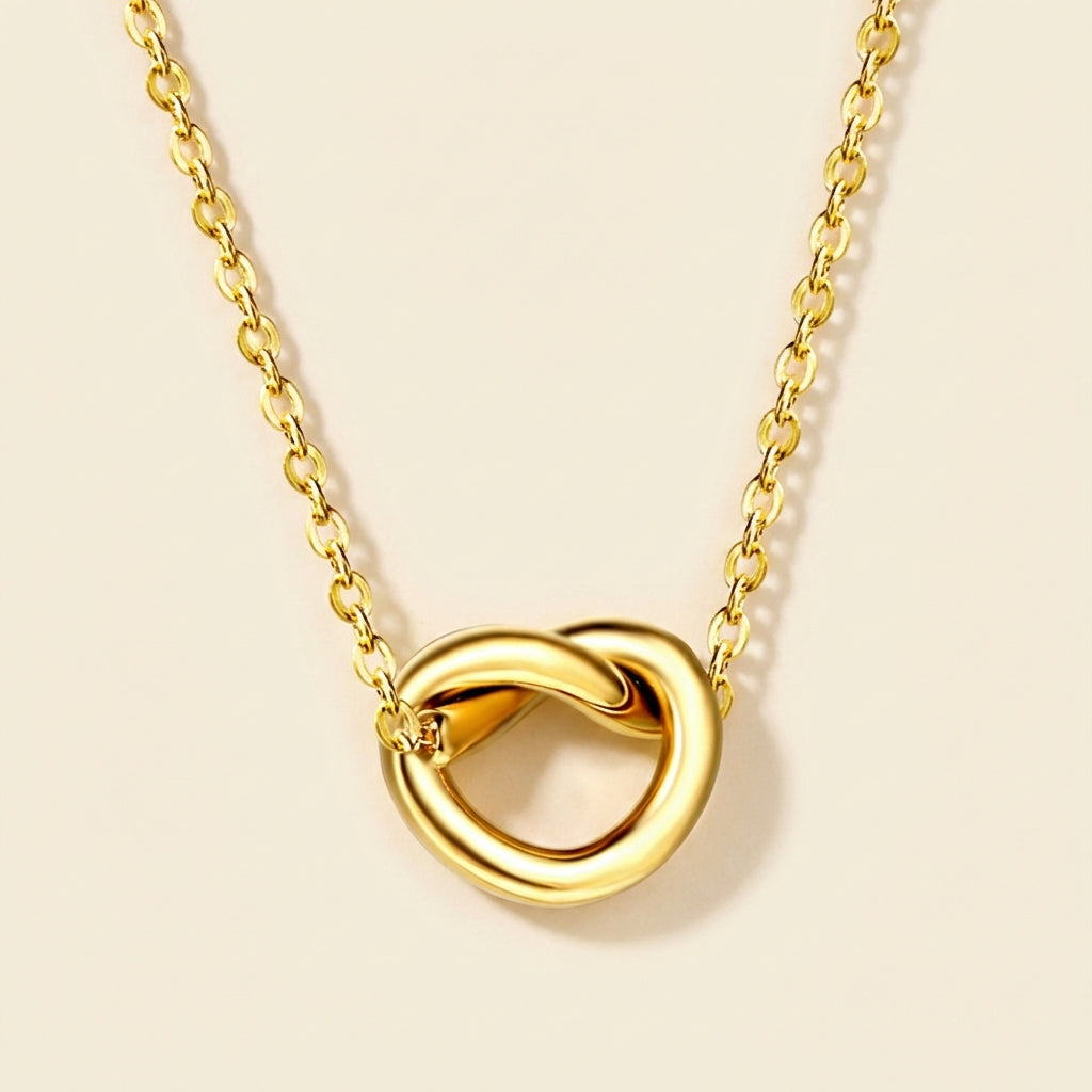 Collar Rope Clasp New Year con fusión en Oro 18K