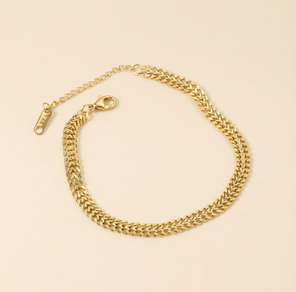 Pulsera Siena Gold con fusión en Oro 18K