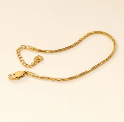 Pulsera Prisma con fusión en Oro 18K