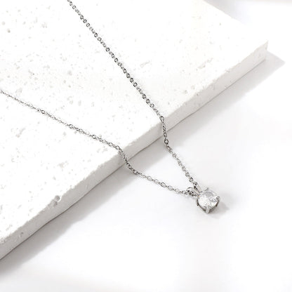 Collar Piedra Eterna con fusión en Oro 18K