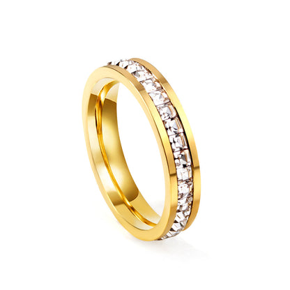 Anillo Latest Design 18K con fusión en Oro 18K