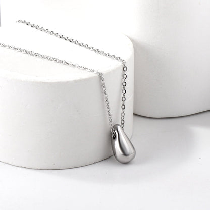 Collar Water Drop Essence con fusión en Oro 18K