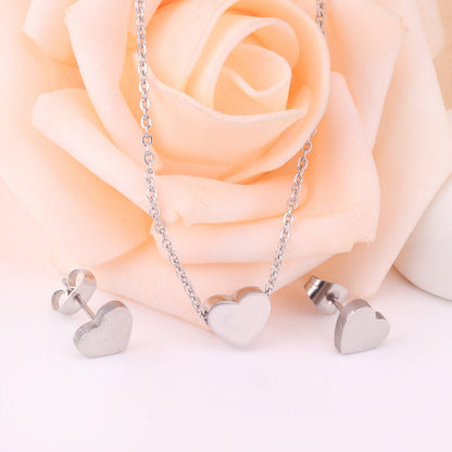 Set Heart Minimal con fusión en Oro 18K